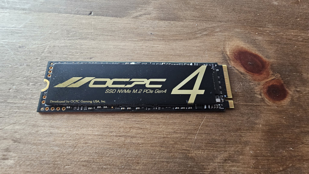 OCPC Black Label NVME SSD