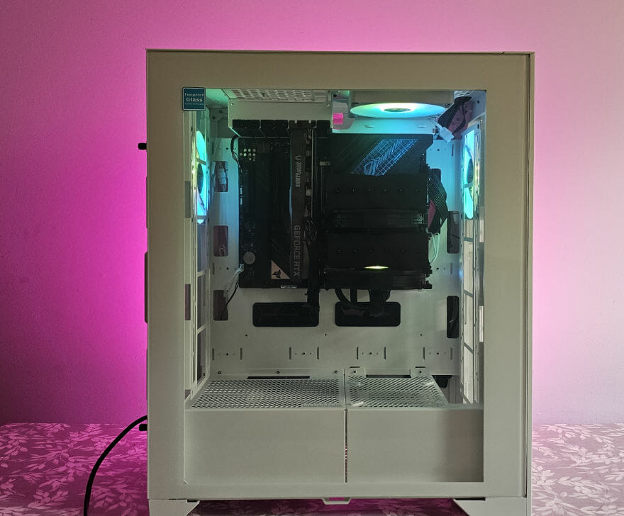 Thermaltake CTE T500 TG ARGB PC Case RGB build