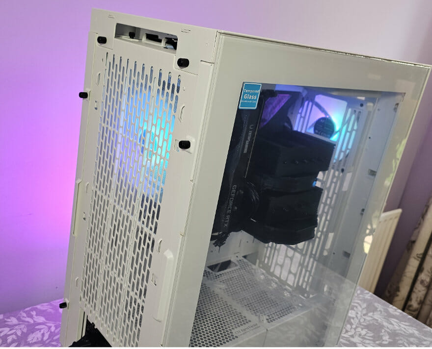 Thermaltake CTE T500 TG ARGB PC Case rear fan rgb