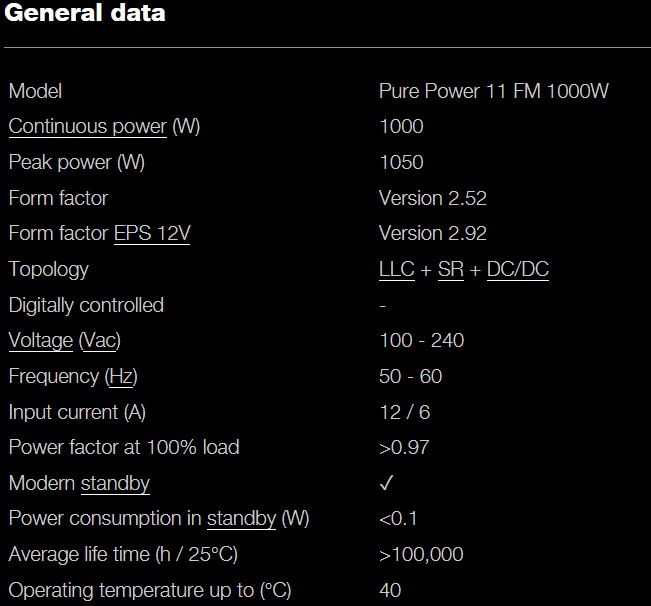 pure power 11 data