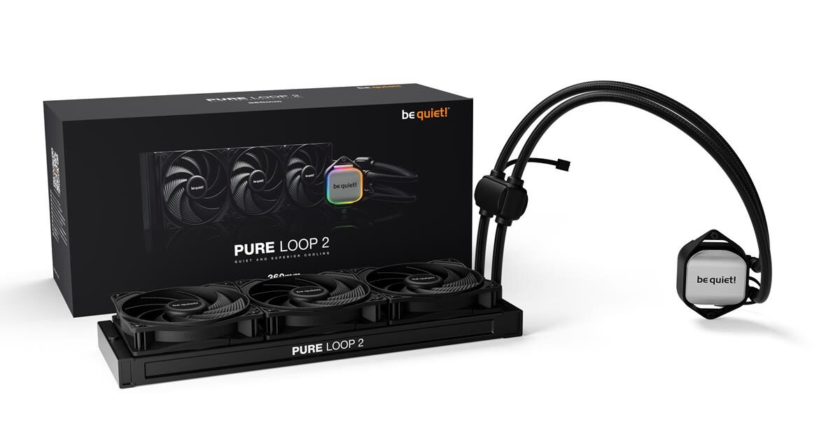 be quiet! Releases New Pure Loop 2 AIO Cooler