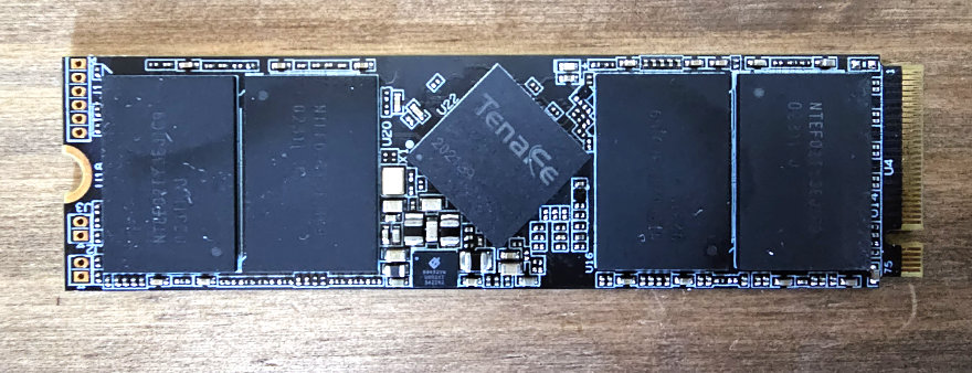 Netac NV5000 NVMe 1TB SSD chipside