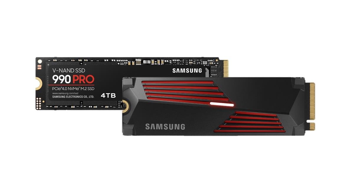 Samsung Electronics’ Releases 4TB SSD 990 PRO Series NVMe Drive