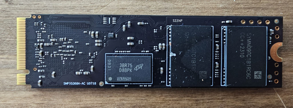 Verbatim Vi7000G PCIe NVMe 2TB SSD bare chips