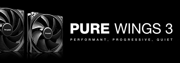 be quiet! introduces Pure Wings 3 fan series: New Top Performer?