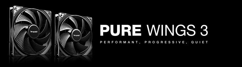 be quiet! introduces Pure Wings 3 fan series: New Top Performer?