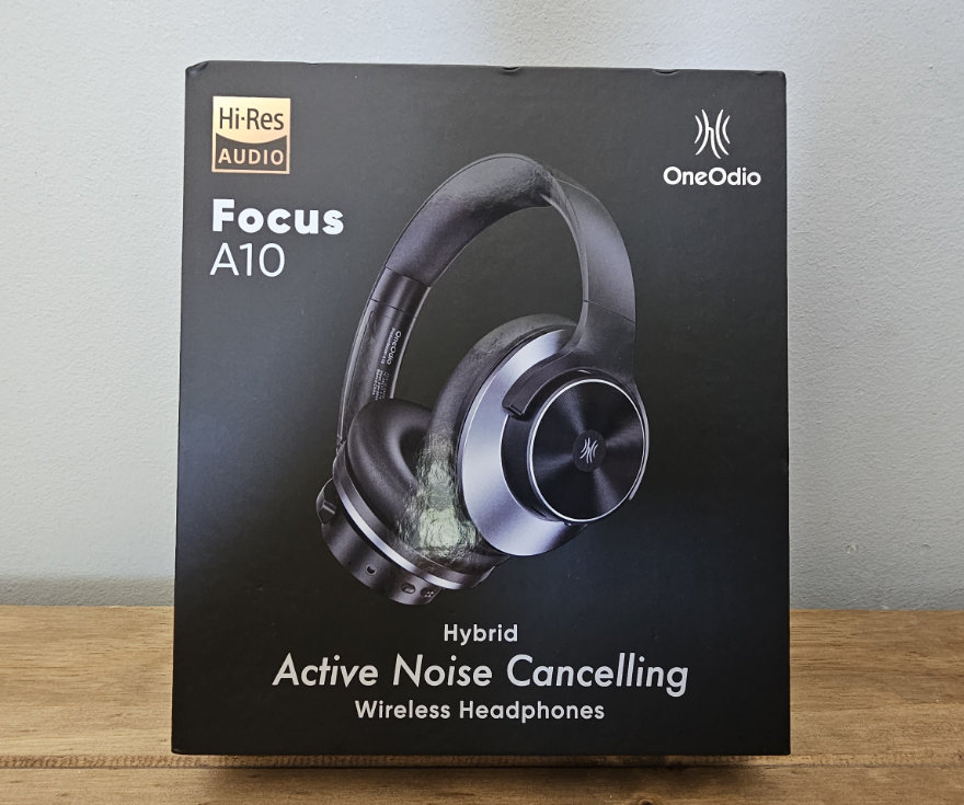 OneOdio A10 Hybrid ANC Wireless Headphones box front