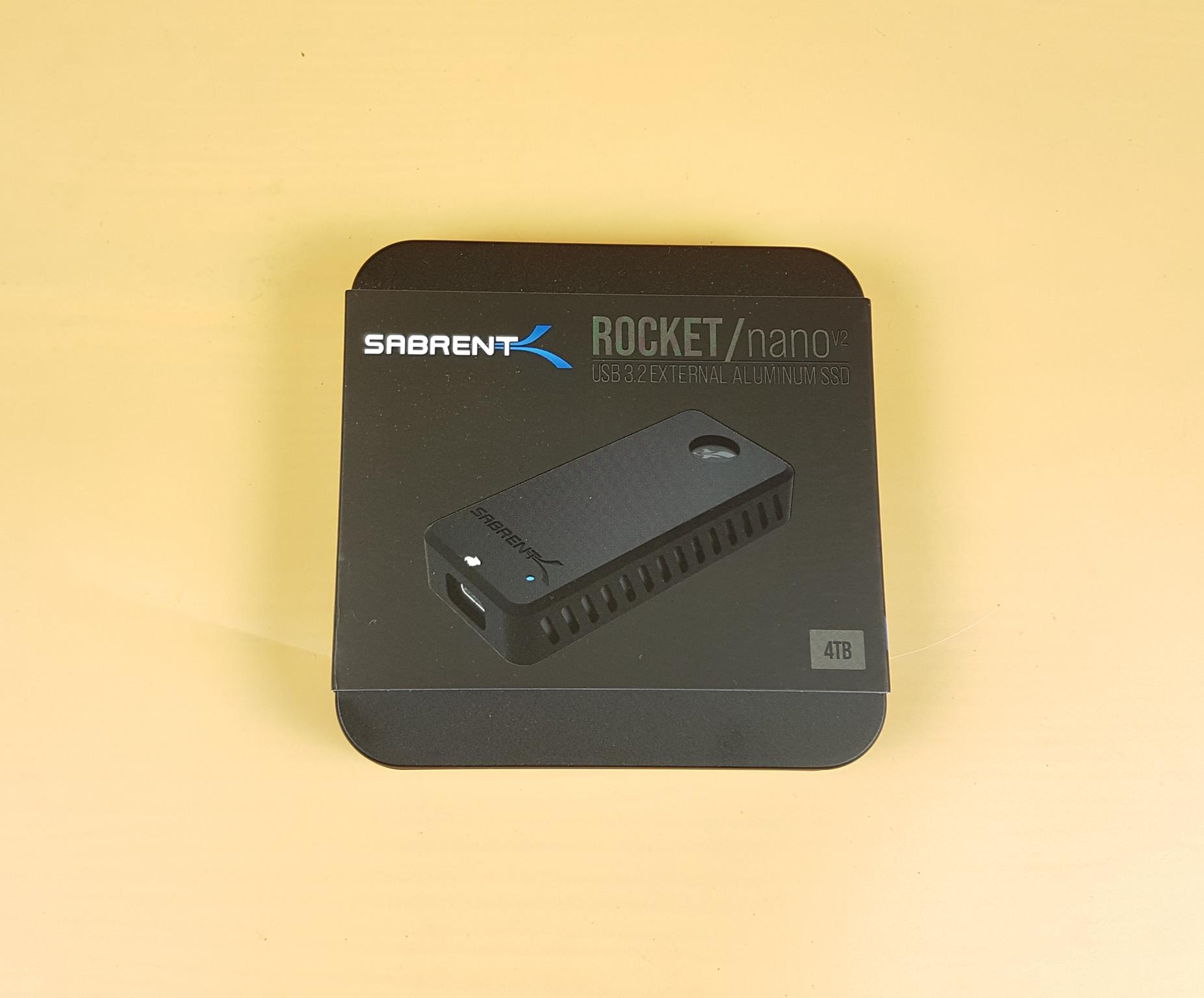 Sabrent Rocket NANO V2 4TB Pakcing Box 1