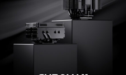 Noctua presents chromax.black versions of NH-D9L and NH-L9x65