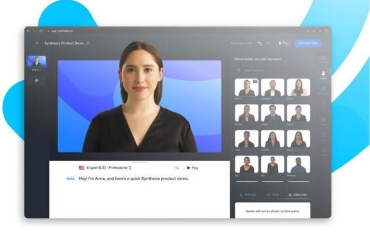 use synthesia to make ai avatar.