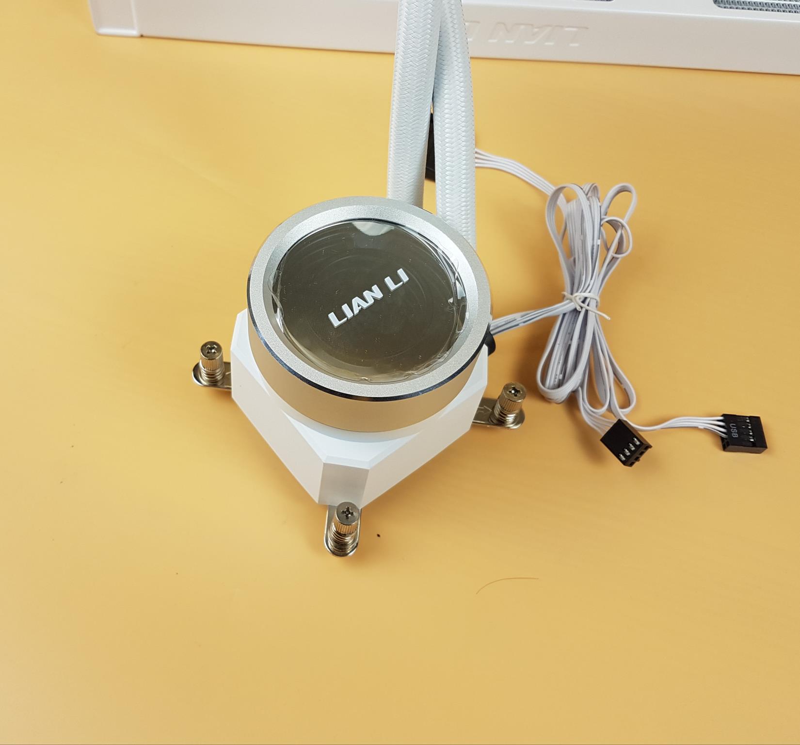 Lian Li GALAHAD II Trinity Performance 360 White Review 22 Lian Li GA II Trinity Performance 360 Block 1 4