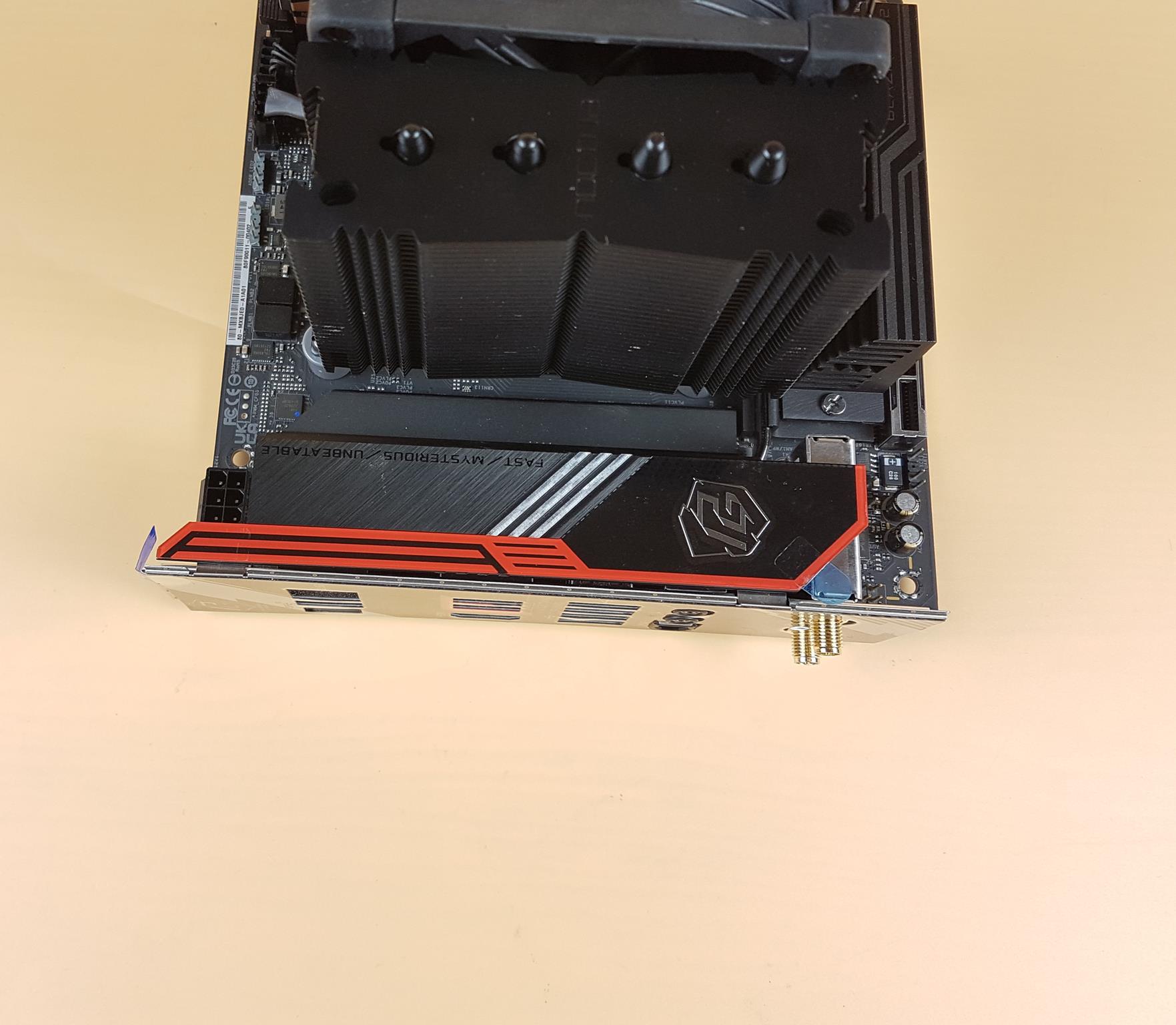 Noctua NH D9L chromax.black Clearance Rear