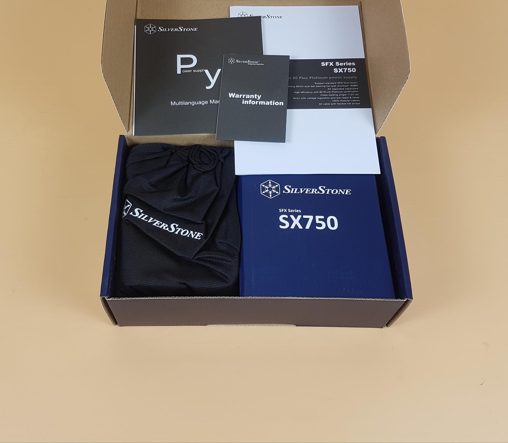 SilverStone SX750 Packing Box 3