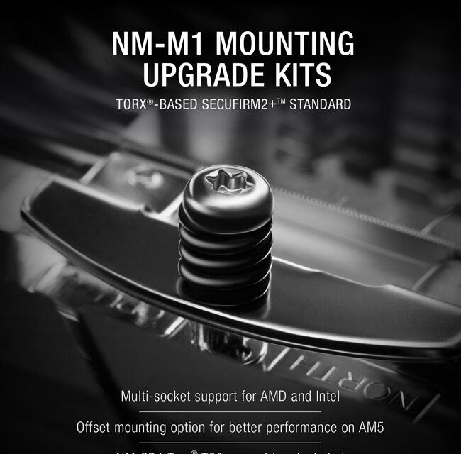 Noctua introduces NM-M1 Torx® based SecuFirm2+™ mounting kits