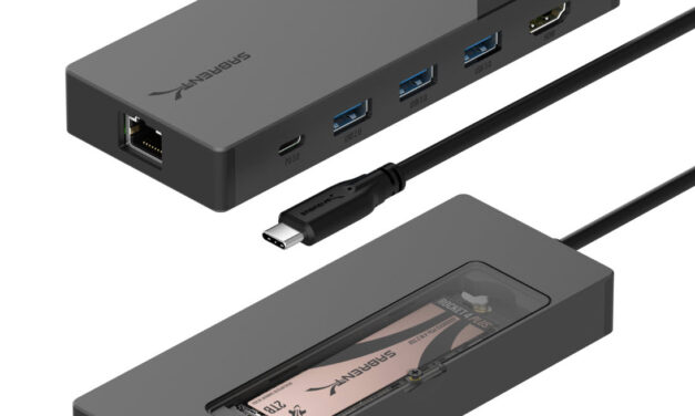 SABRENT introduced USB-C Hub, 6-Port Dock with M.2 SSD Slot
