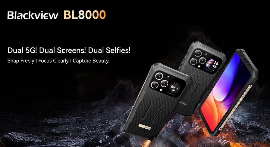 Blackview BL8000 With Dual Screens, and Dual 5G Now In Just $230