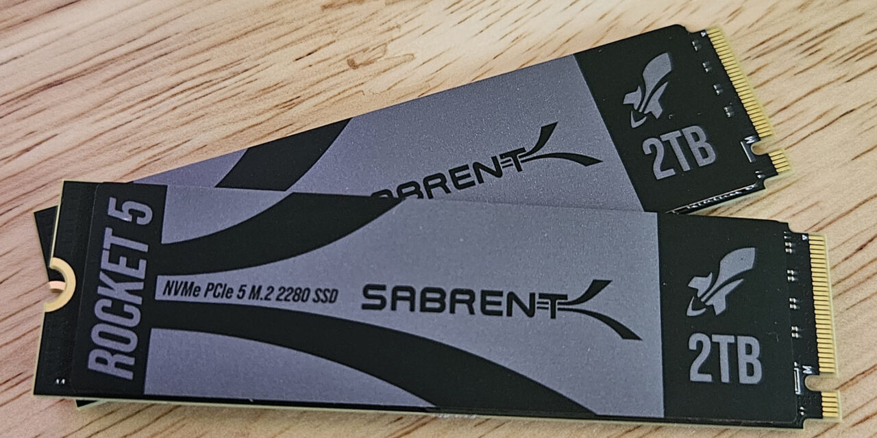 Sabrent Unleashes its new blazing fast Rocket 5 Gen-5 14,000+ MB/s SSD