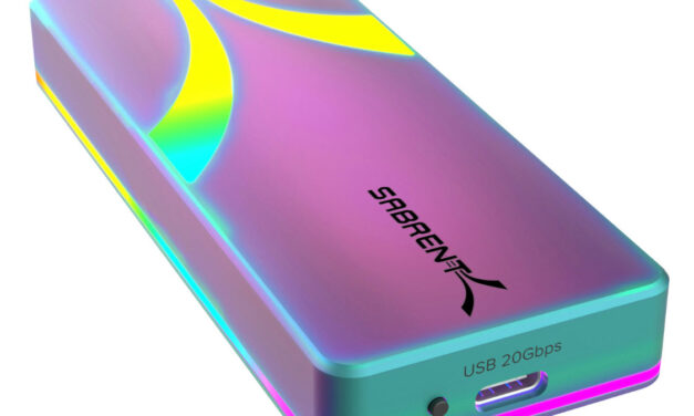 SABRENT has released New Rocket RGB USB C 20Gbps M.2 SATA/NVMe SSD Enclosure (EC-RGBG) and Special Edition SSD Enclosure (EC-RGBC)