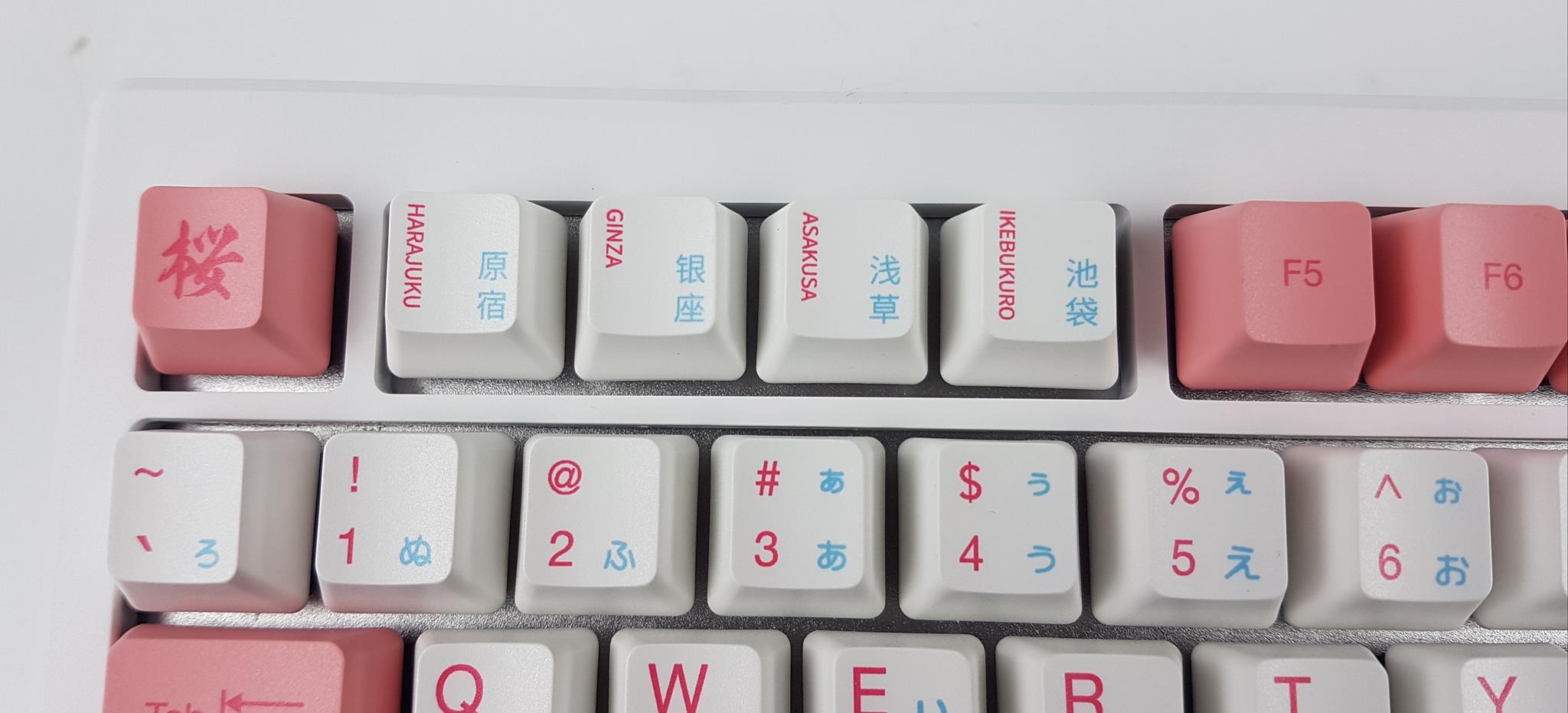 AKKO MOD007B PC HE Tokyo Keyboard Top Keys 1