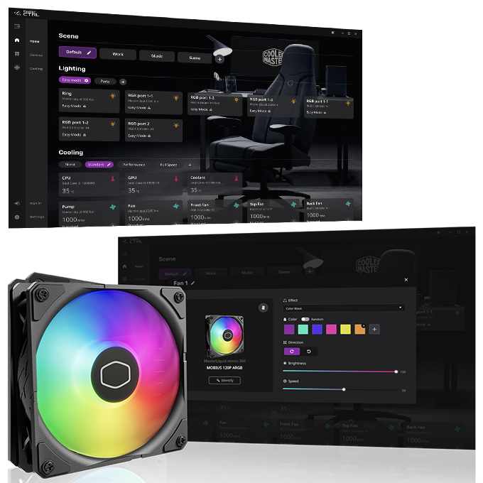 Cooler Master MasterLiquid 360 ATMOS Software