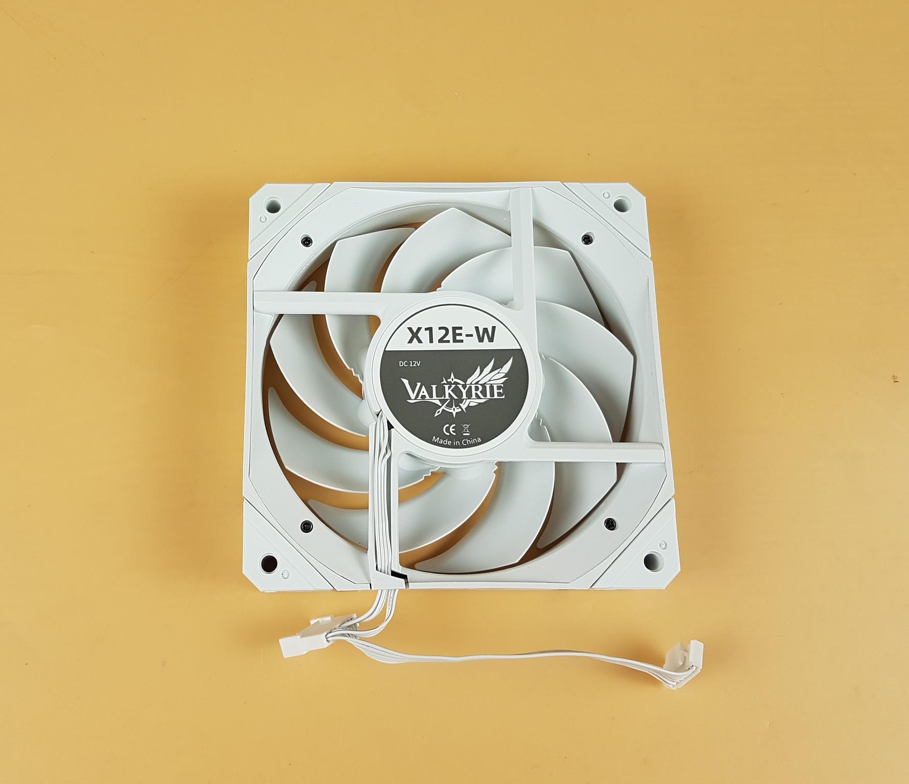 My Valkyrie SYN 360 White Fan Back View