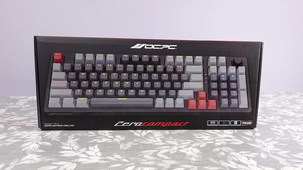 OCPC Gaming Zero Compact Keyboard Box Front