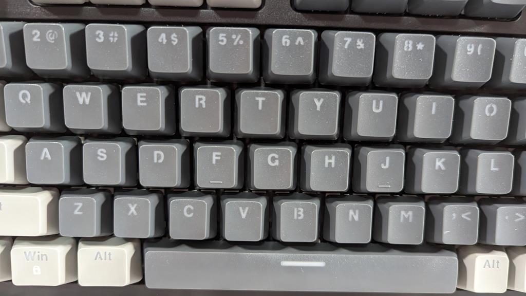 OCPC Gaming Zero Compact Keyboard keys