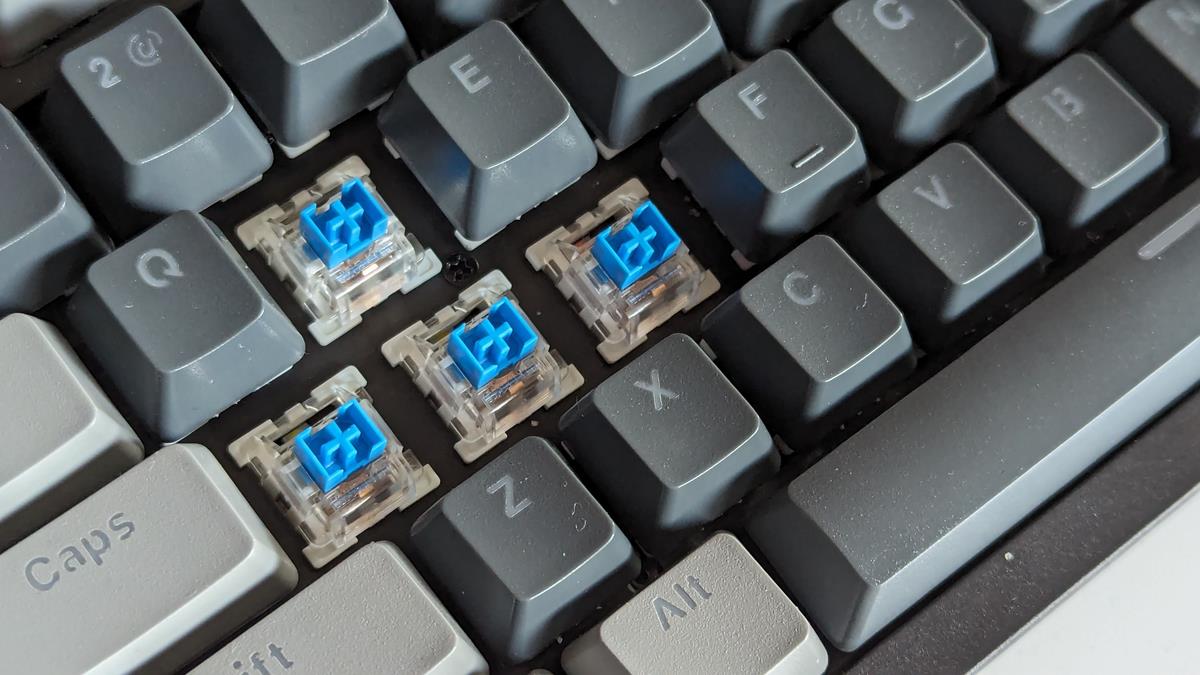 OCPC Gaming Zero Compact Keyboard outemu blue switches