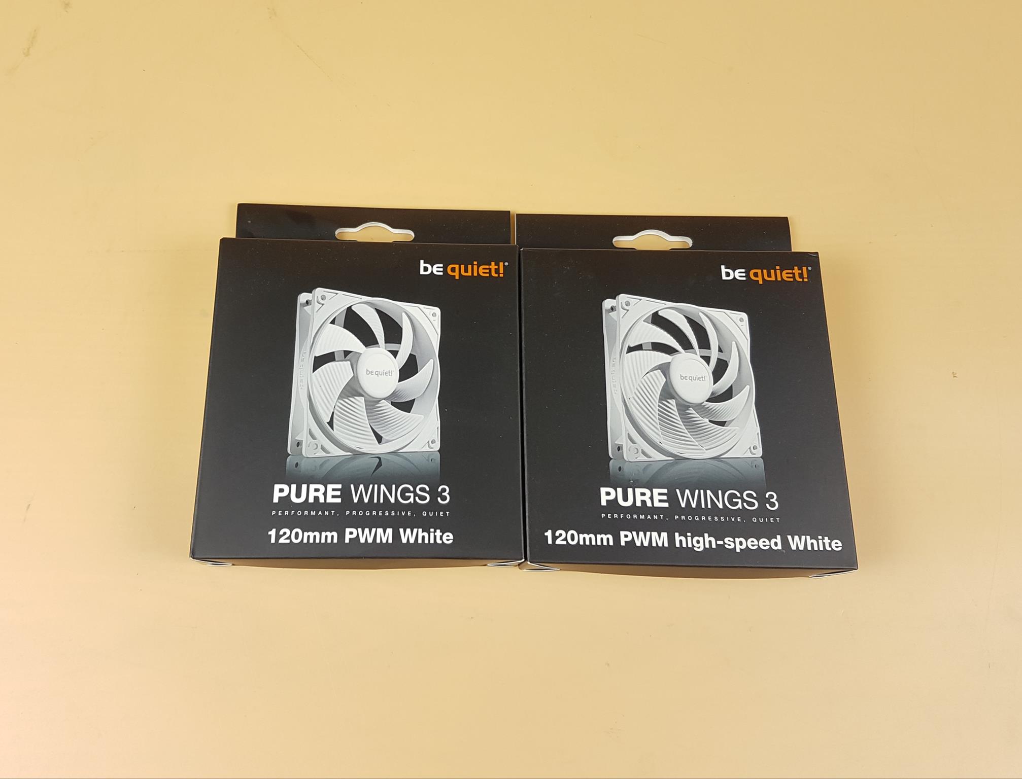 be quiet Pure Wings 3 White Fans Packing Box 1