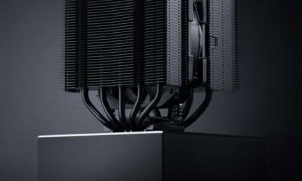 Noctua presents NH-D12L chromax.black CPU cooler