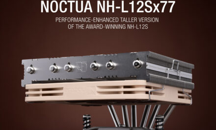 Noctua introduces NH-L12Sx77 low-profile CPU cooler