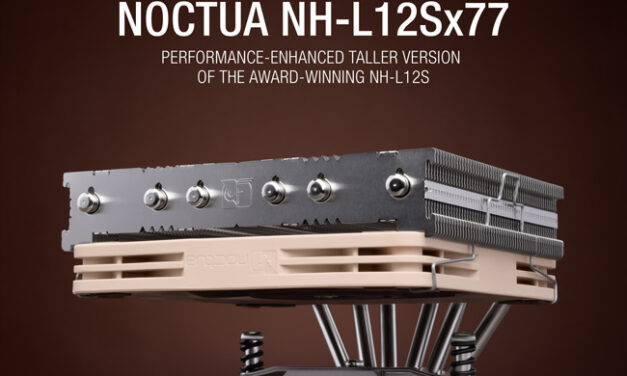 Noctua introduces NH-L12Sx77 low-profile CPU cooler