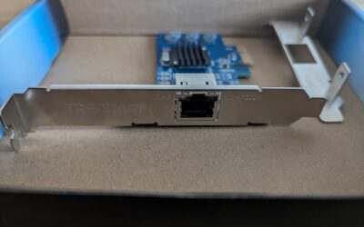Reviews 12 TRENDnet 2.5BASE-T PCIe Network Adapter Review