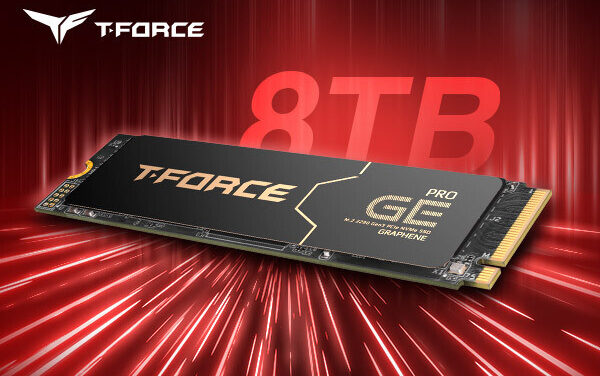 Team Group Launches 8 TB T-FORCE GE PRO PCIe 5.0 SSD