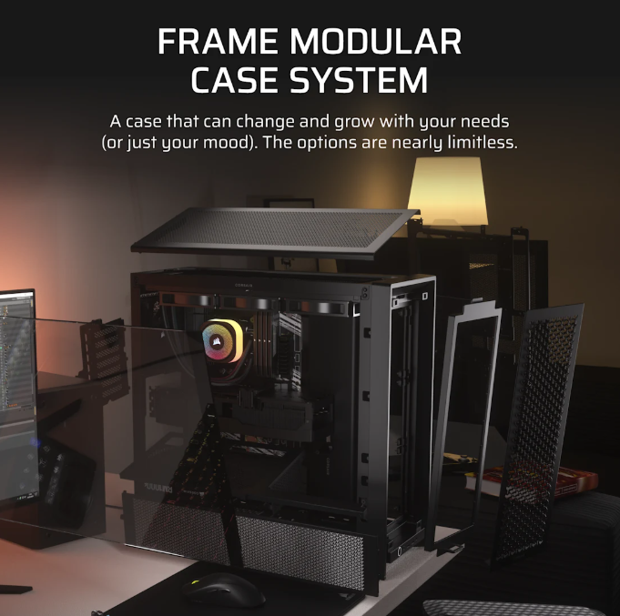 Corsair Releases FRAME 4000D: A New Modular Mid-Tower PC Case 4 Screenshot 2025 01 10 164708