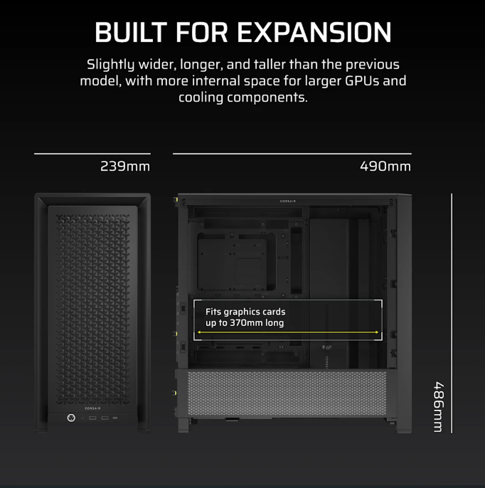 Corsair Releases FRAME 4000D: A New Modular Mid-Tower PC Case 5 Screenshot 2025 01 10 164730