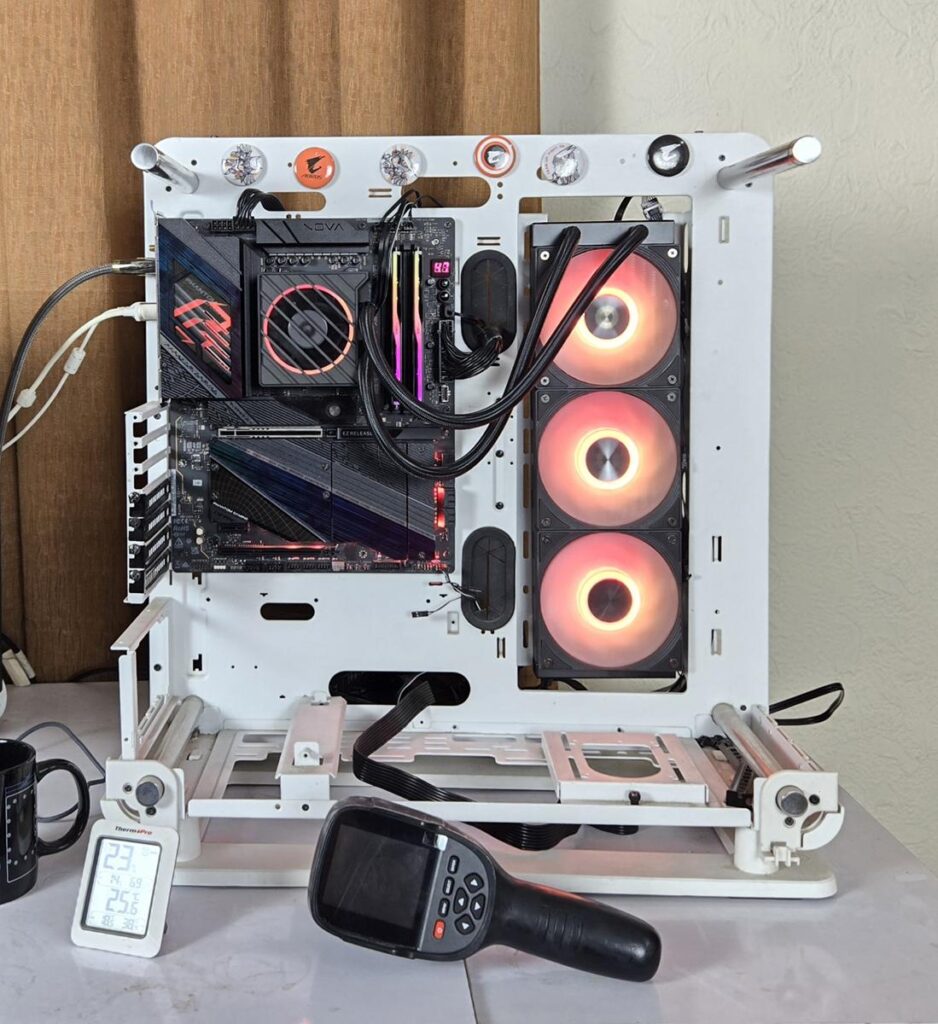 ID-Cooling DASHFLOW 360 XT PRO - Review 26 ID Cooling DashFlow 360 XT PRO Test Setup
