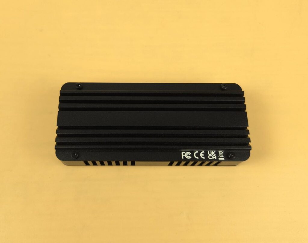 SilverStone MS12-40G USB4 Enclosure Review 7 SST ES12B 40G Base View