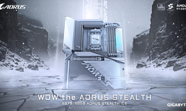 Gigabyte introduces X870 and B850 Aorus Stealth Ice motherboards for cleaner white PC builds