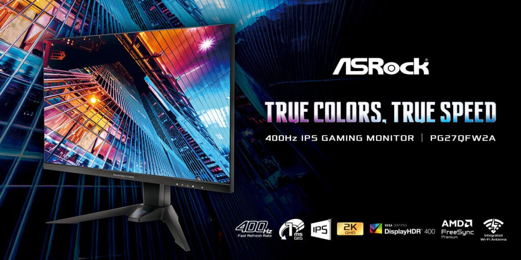 ASRock at Computex 2025: New gaming gear, AI tech, and powerful PCs on display 2 ASRock Gaming Monitors at Computex 2025