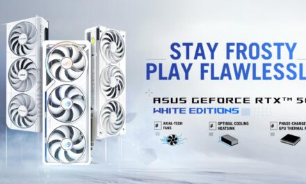 ASUS Unveils White GeForce RTX 50 Series Graphics Cards