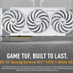 ASUS Unveils Stunning White Editions of TUF & PRIME RTX 5070 Series