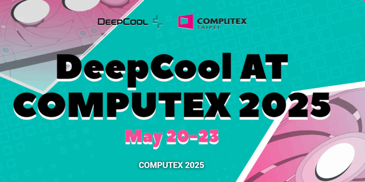 DeepCool powers up COMPUTEX 2025 with bold new coolers and PC cases