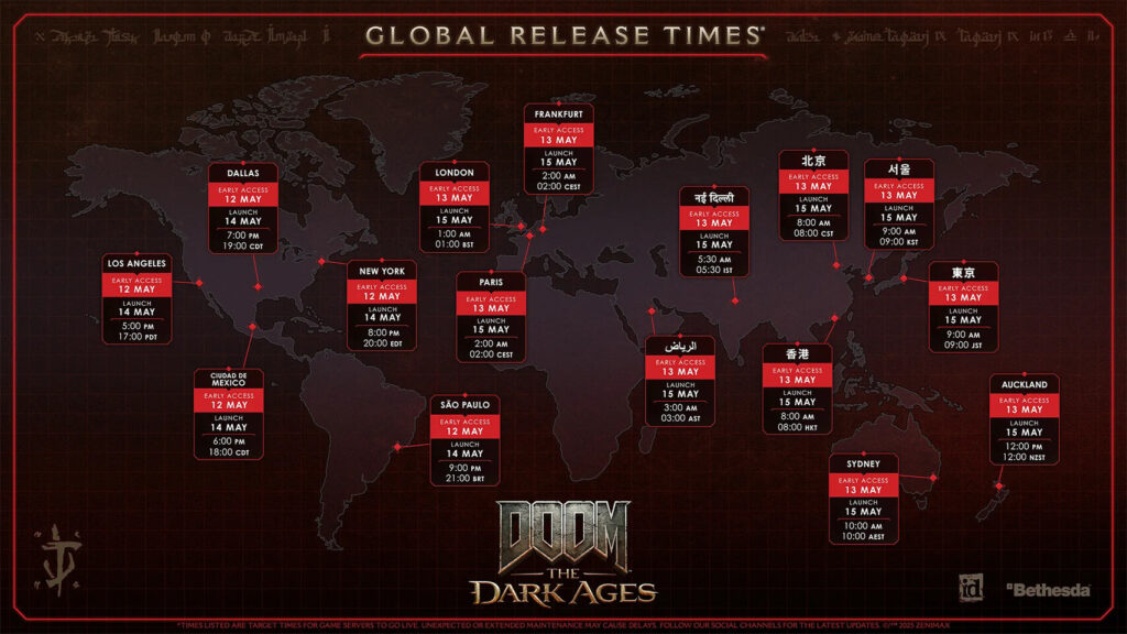 DOOM: The Dark Ages set for epic global launch on May 15, 2025 with early access, preload, and brutal new features 2 Doom The Dark Ages 4