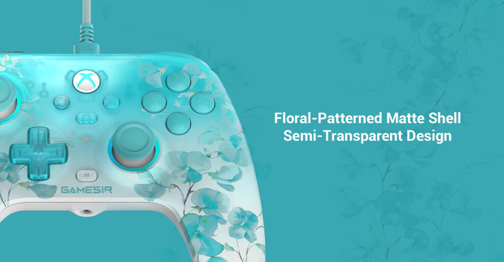 GameSir T7 Pro Floral controller brings bold style and pro features to Xbox and PC 1 GameSir T7 Pro Floral