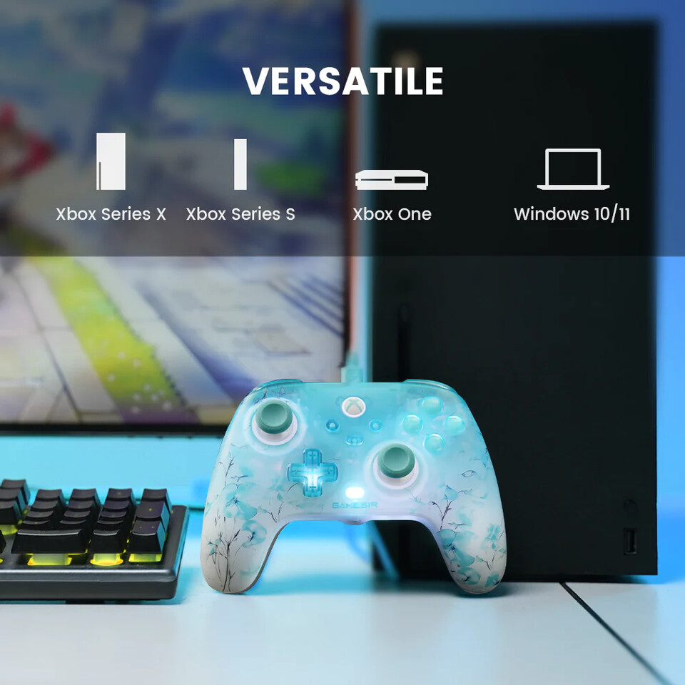 GameSir T7 Pro Floral controller brings bold style and pro features to Xbox and PC 2 GAMESIR T7 PRO Floral 4