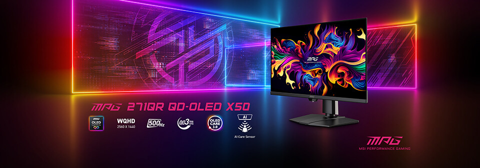 MSI launches stunning QD-OLED gaming monitors at Computex 2025 2 MSI MPG 271QR QD-OLED X50,