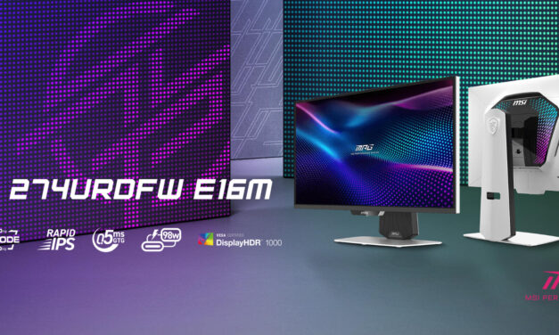MSI unveils the ultimate MPG 274URDFW E16M – a powerful gaming monitor with Mini-LED and AI features