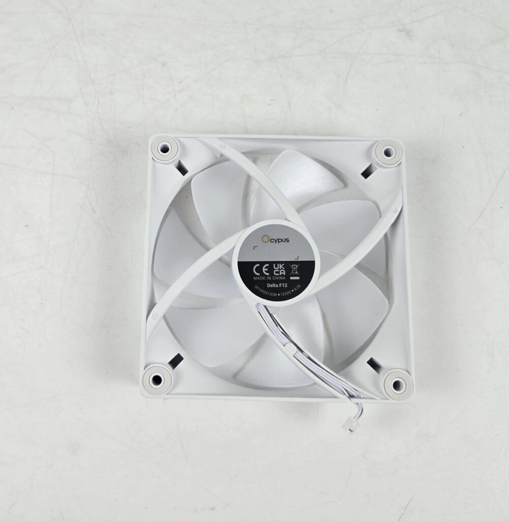 Ocypus Delta L36 White ARGB V2 Review: Low Price with High Performance 19 Ocypus Delta L36 White ARGB V2 Fan 4