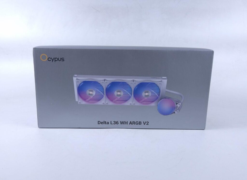 Ocypus Delta L36 White ARGB V2 Review: Low Price with High Performance 2 Ocypus Delta L36 White ARGB V2 Packing Box 1